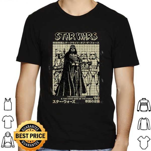 Star Wars Darth Vader & Stormtroopers Kanji Grid shirt 1