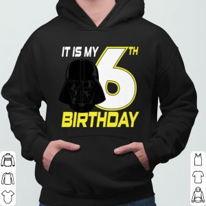Star Wars Darth Vader 6th Birthday shirt 6