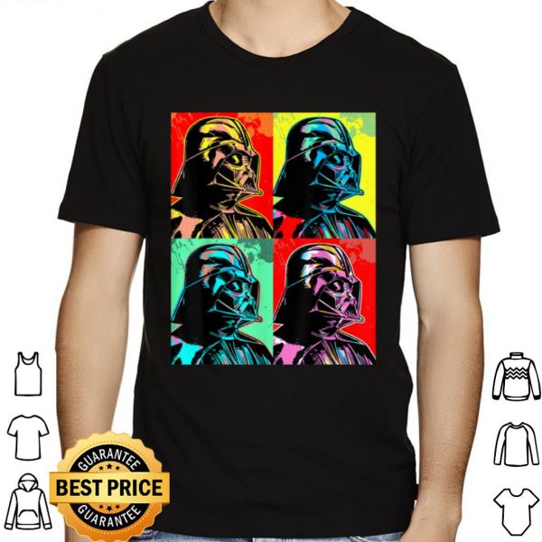 Star Wars Darth Vader Colorful Portrait Panel Box shirt 1