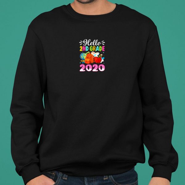 Kids Hello Second Grade 2020 shirt 2
