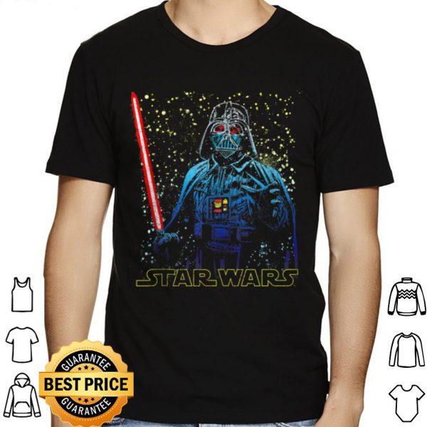 Star Wars Darth Vader Galaxy Portrait shirt 1