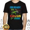 Roaring into Kindergarten Dinosaur T Rex Back to School shirt 6