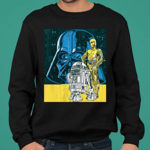Star Wars Darth Vader C-3PO R2-D2 Pop Art Vintage shirt 5