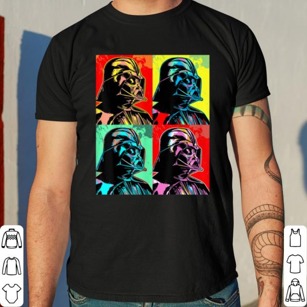 Star Wars Darth Vader Colorful Portrait Panel Box shirt 4