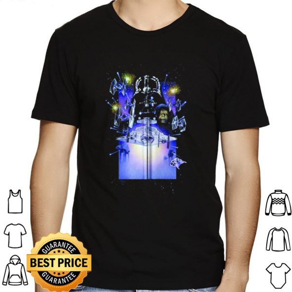 Star Wars Darth Vader Explosion Portrait shirt 1