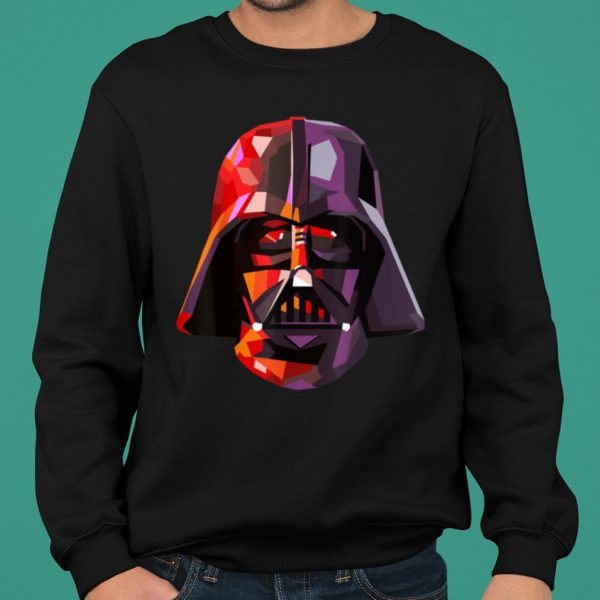 Star Wars Darth Vader Poly Prism Geometric Graphic shirt 2