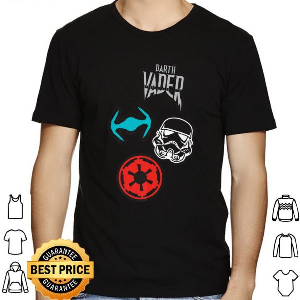 Star Wars Darth Vader Stormtrooper Empire Patches shirt 1