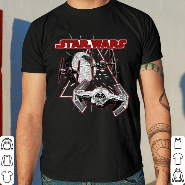 Star Wars Darth Vader TIE Fighter Entourage Graphic shirt 4
