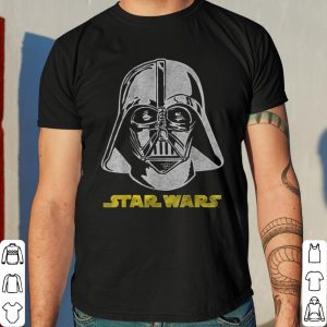 Star Wars Darth Vader Tonal Gold Logo Graphic shirt 7