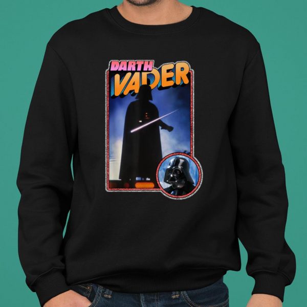 Star Wars Darth Vader Retro Bubble Badge Graphic shirt 2