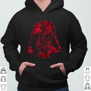 Star Wars Darth Vader Helmet Full Of Roses Graphic shirt 6