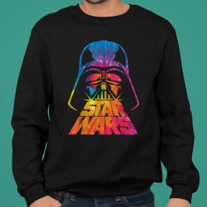 Star Wars Darth Vader Tie Dye Helmet Graphic shirt 5