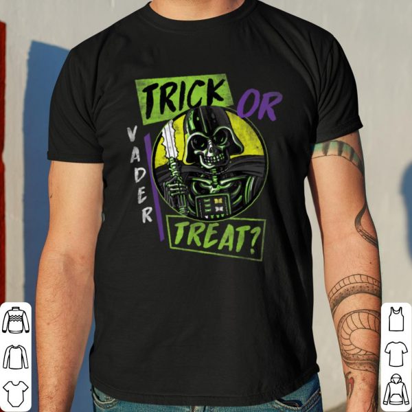 Star Wars Halloween Darth Vader Trick or Treat shirt 4