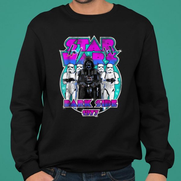 Star Wars Darth Vader Trooper Retro Distressed 1977 shirt 2