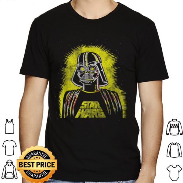Star Wars Darth Vader Yellow Shine Portrait shirt 1