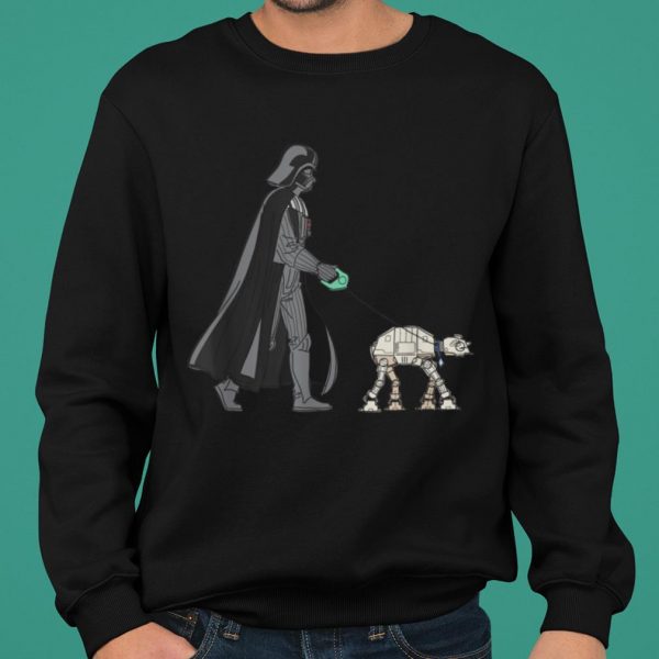 Star Wars Darth Vader the Dog Walker Meme shirt 2