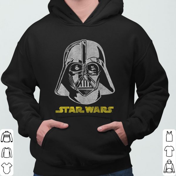 Star Wars Darth Vader Tonal Gold Logo Graphic shirt 3