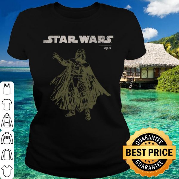 Cool Star Wars Episode 4 Darth Vader Posed Portrait shirt 2