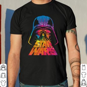 Star Wars Darth Vader Tie Dye Helmet Graphic shirt 7
