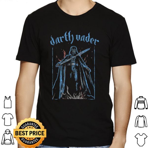 Star Wars Darth Vader Line Art Portrait shirt 1