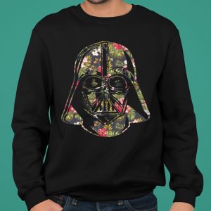 Star Wars Tropical Darth Vader Helmet Poster shirt 5