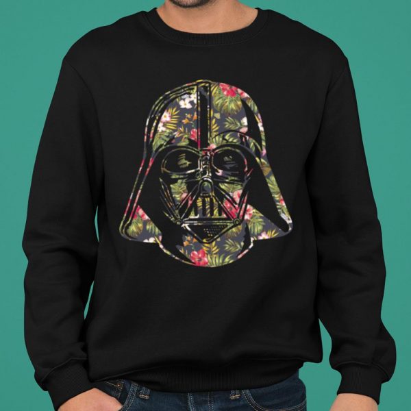 Star Wars Tropical Darth Vader Helmet Poster shirt 2