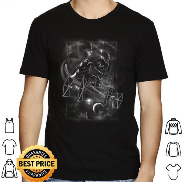 Star Wars TIE Fighter Darth Vader Choke Graphic shirt 1