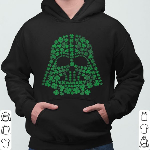 Green Shamrocks St. Patrick's Day Star Wars Darth Vader shirt 3