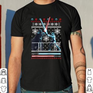 Star Wars Darth Vader Luke Skywalker Duel Holiday Style Raglan shirt 7
