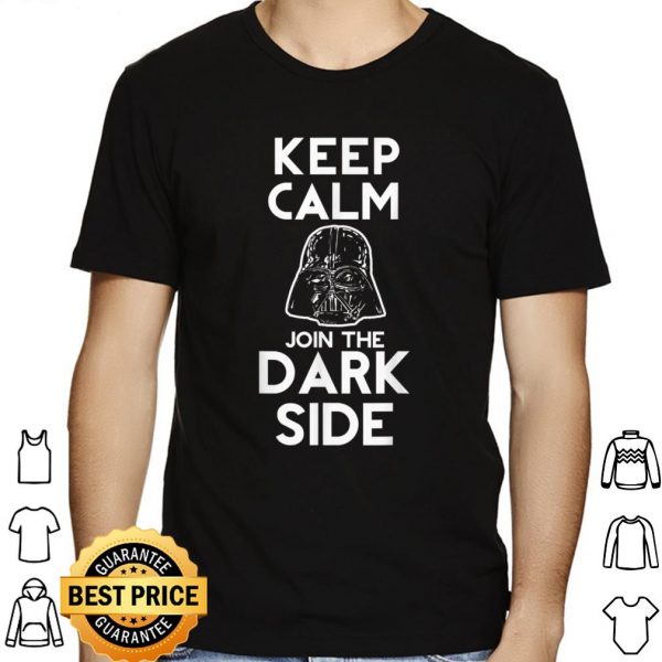 Star Wars Darth Vader Keep Calm Join Us Graphic shirt 1