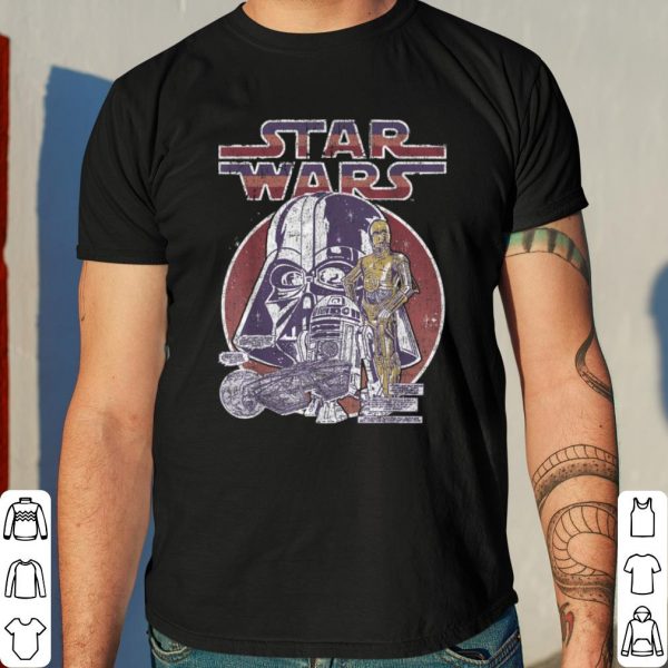 Star Wars Droids Darth Vader Retro Vintage shirt 4