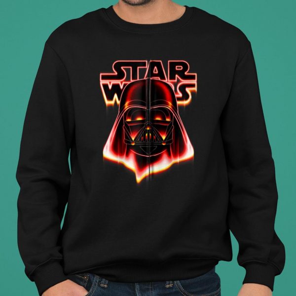Star Wars Darth Vader Red Glow Portrait shirt 2