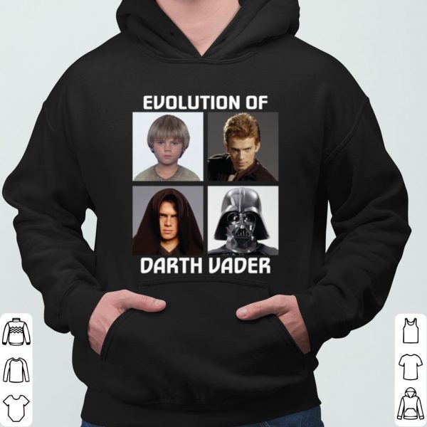 Evolution of Darth Vader Star Wars shirt 3