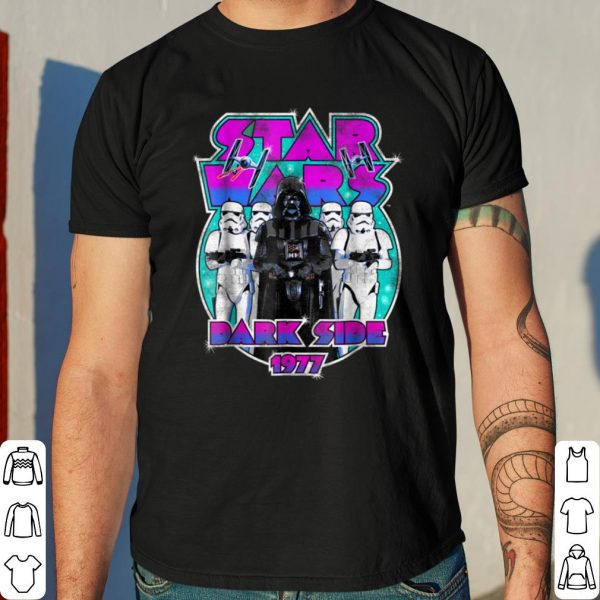 Star Wars Darth Vader Trooper Retro Distressed 1977 shirt 4