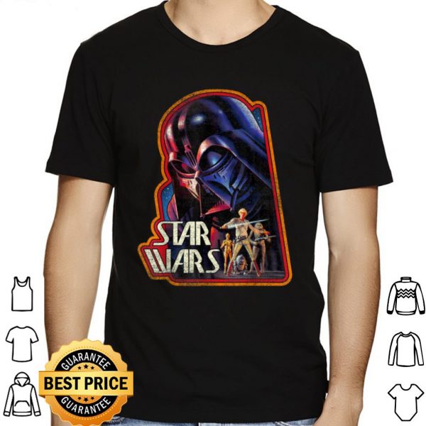 Star Wars Darth Vader Vintage Poster Graphic shirt 1