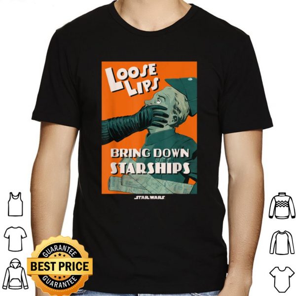 Star Wars Darth Vader Loose Lips Bring Down Starships shirt 1