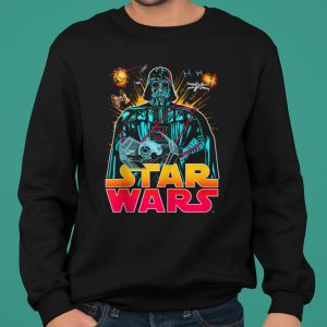 Star Wars Darth Vader Space Fight Mashup shirt 5