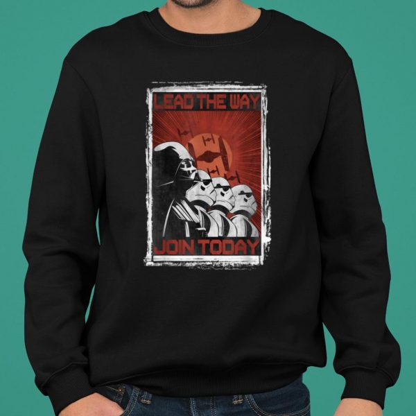 Star Wars Darth Vader Lead The Way Join Today Propaganda shirt 2