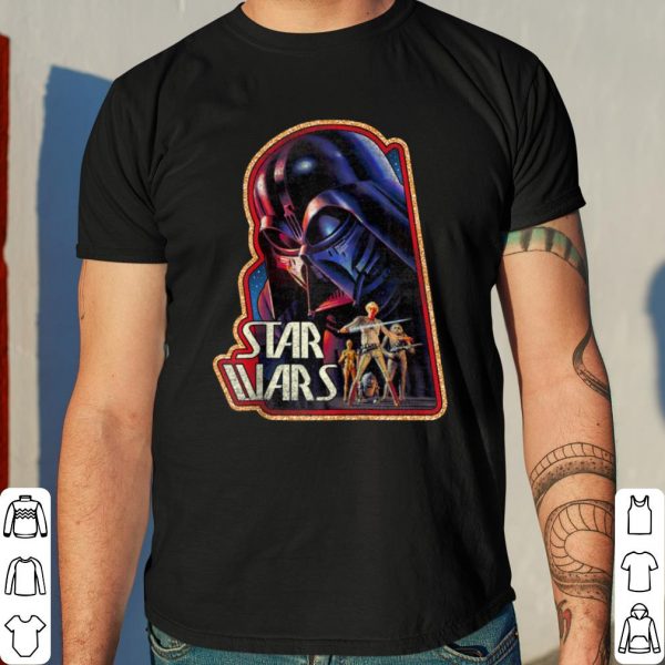 Star Wars Darth Vader Overlooking Portrait Raglan Baseball shirt 4