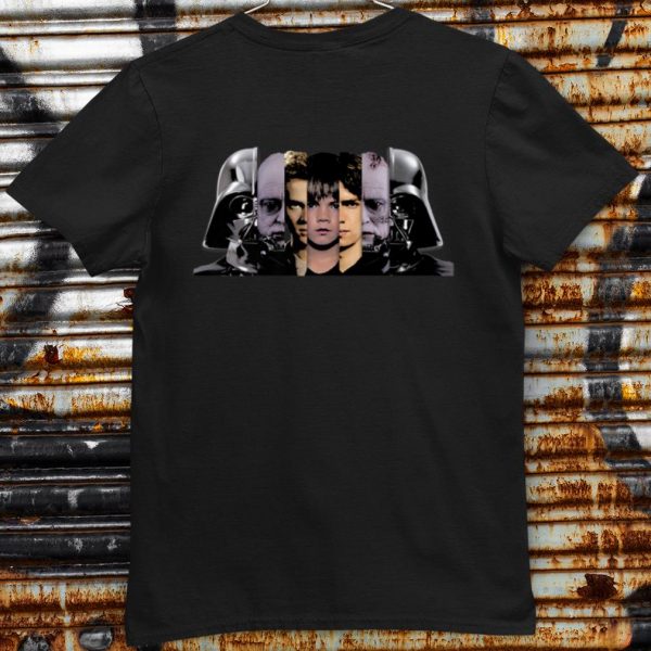 Funny Star Wars Evolution of Darth Vader shirt 1