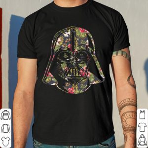 Star Wars Tropical Darth Vader Helmet Poster shirt 7