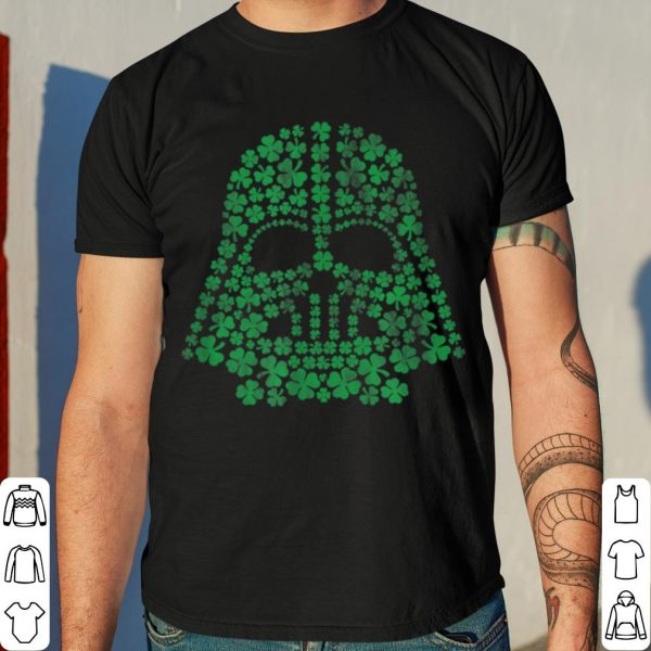 Green Shamrocks St. Patrick's Day Star Wars Darth Vader shirt 4