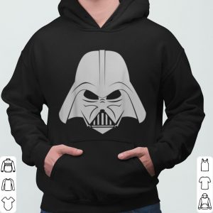 Star Wars Darth Vader Helmet Silvered Out Graphic shirt 6