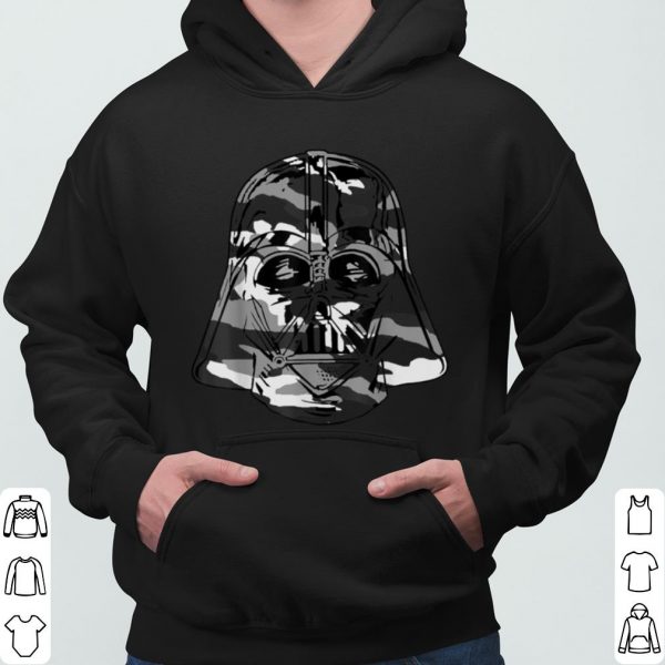 Star Wars Darth Vader Grey Camo Helmet Graphic shirt 3