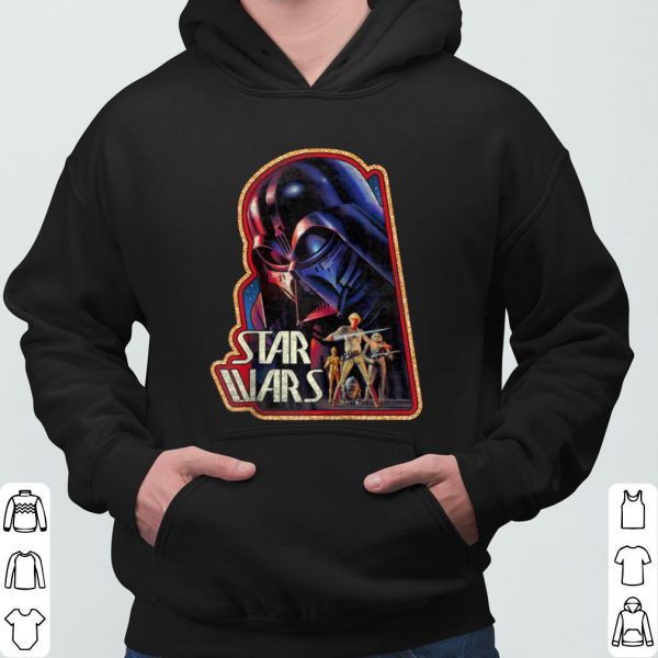 Star Wars Darth Vader Overlooking Portrait Raglan Baseball shirt 3