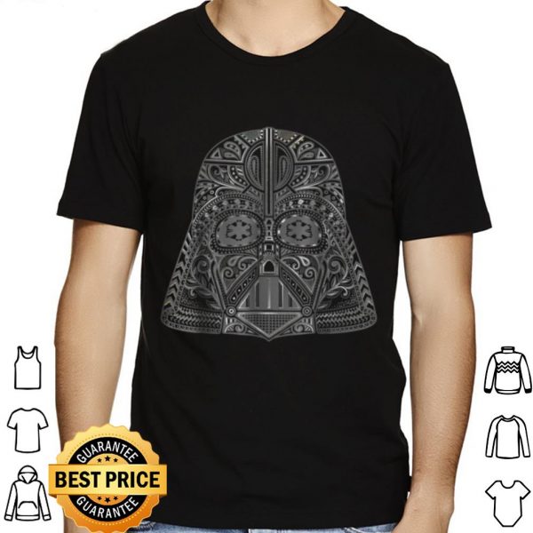 Star Wars Darth Vader Sugar Skull Helmet Graphic shirt 1