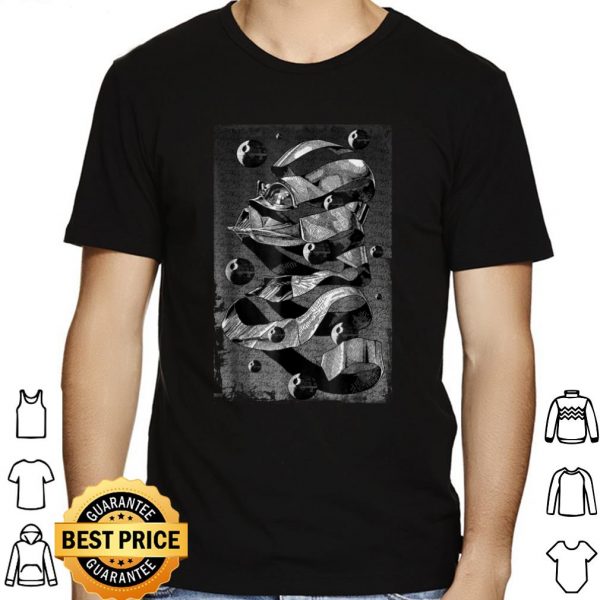 Star Wars Darth Vader MC Escher Style Graphic shirt 1