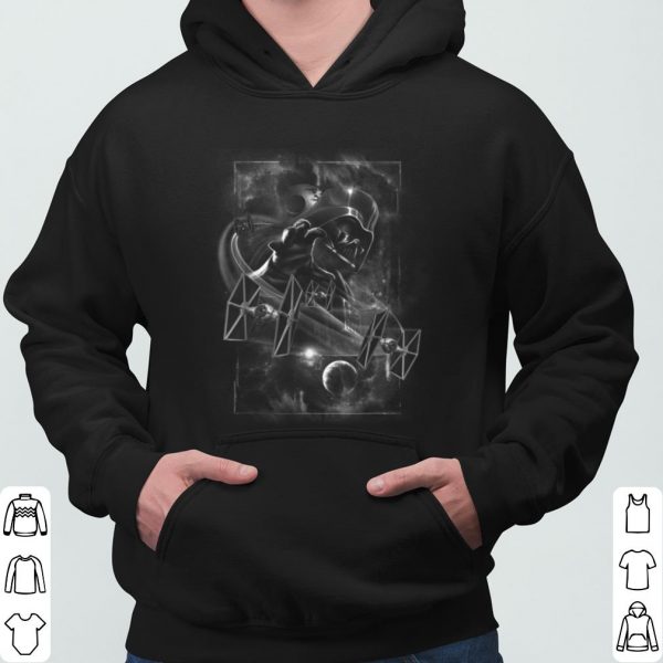 Star Wars TIE Fighter Darth Vader Choke Graphic shirt 3