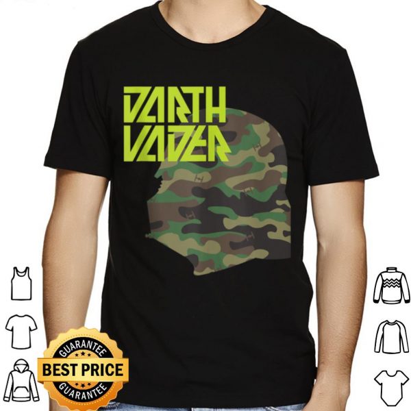 Star Wars Darth Vader Helmet Camo shirt 1