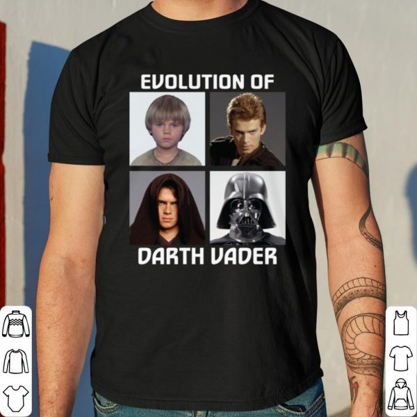 Evolution of Darth Vader Star Wars shirt 4